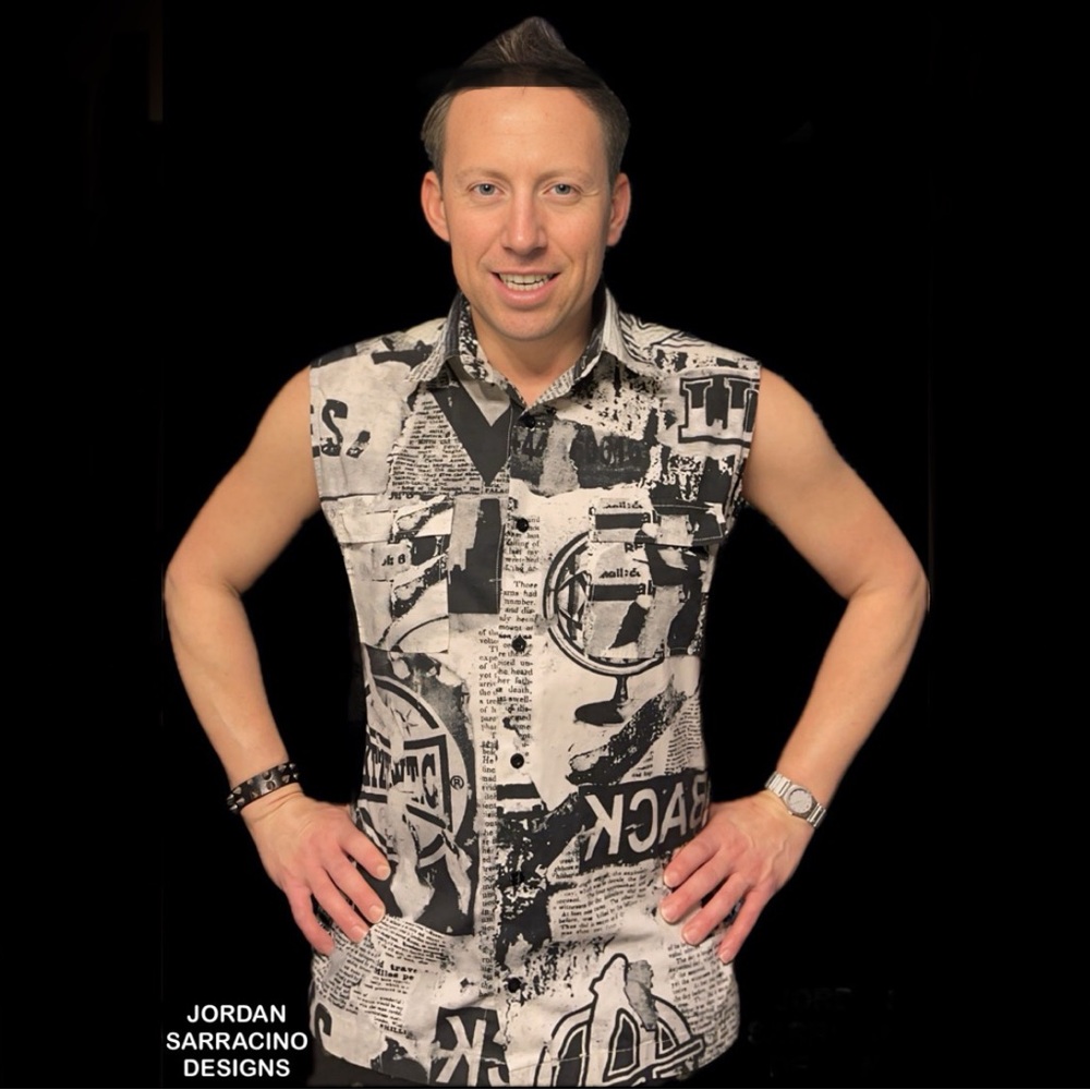 Tailored Newspaper Vest